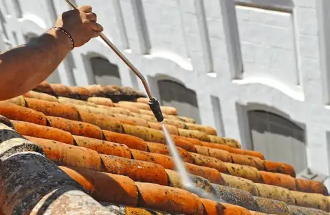 Nettoyage de toitures - Chênex